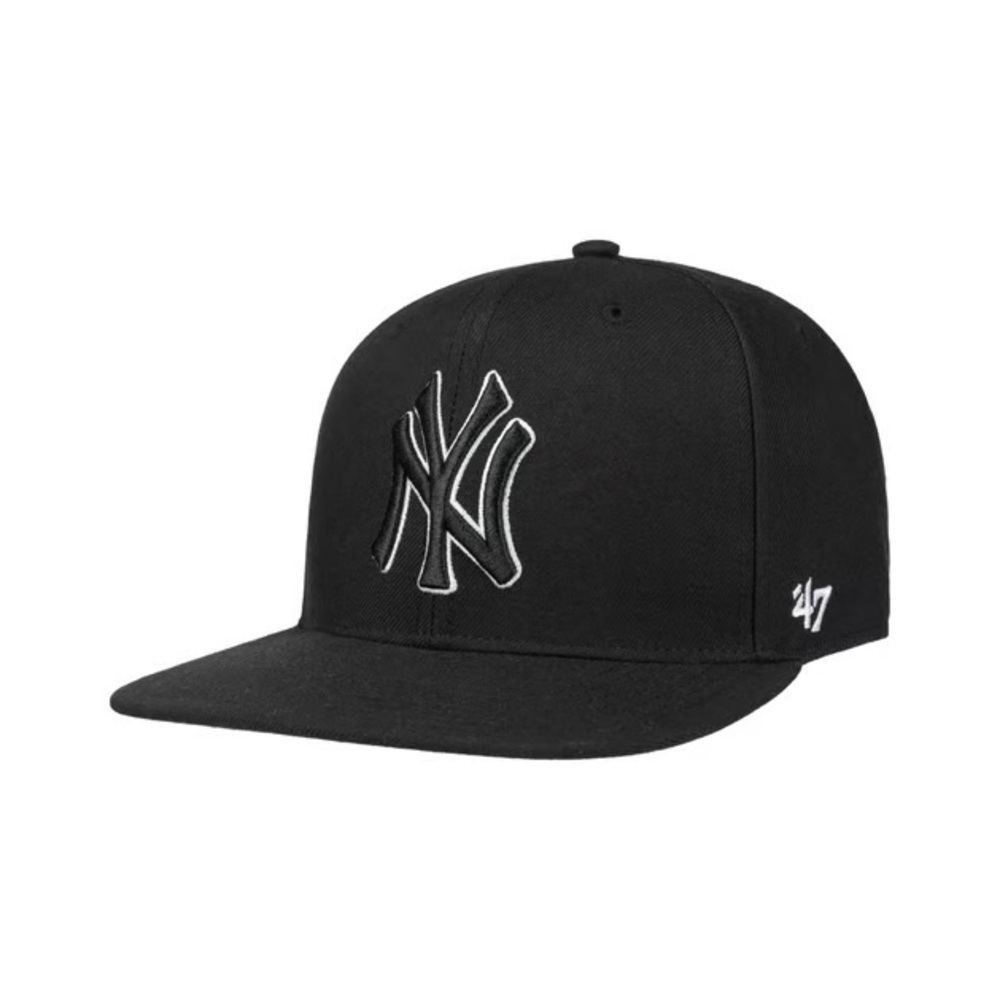 Black NY Yankees 47 Logo Baseball Cap